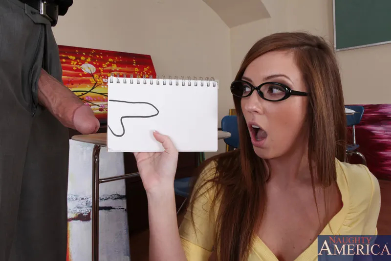 Naughty America 'Naughty Bookworms' protagonizando Maddy O'Reilly (foto 2)