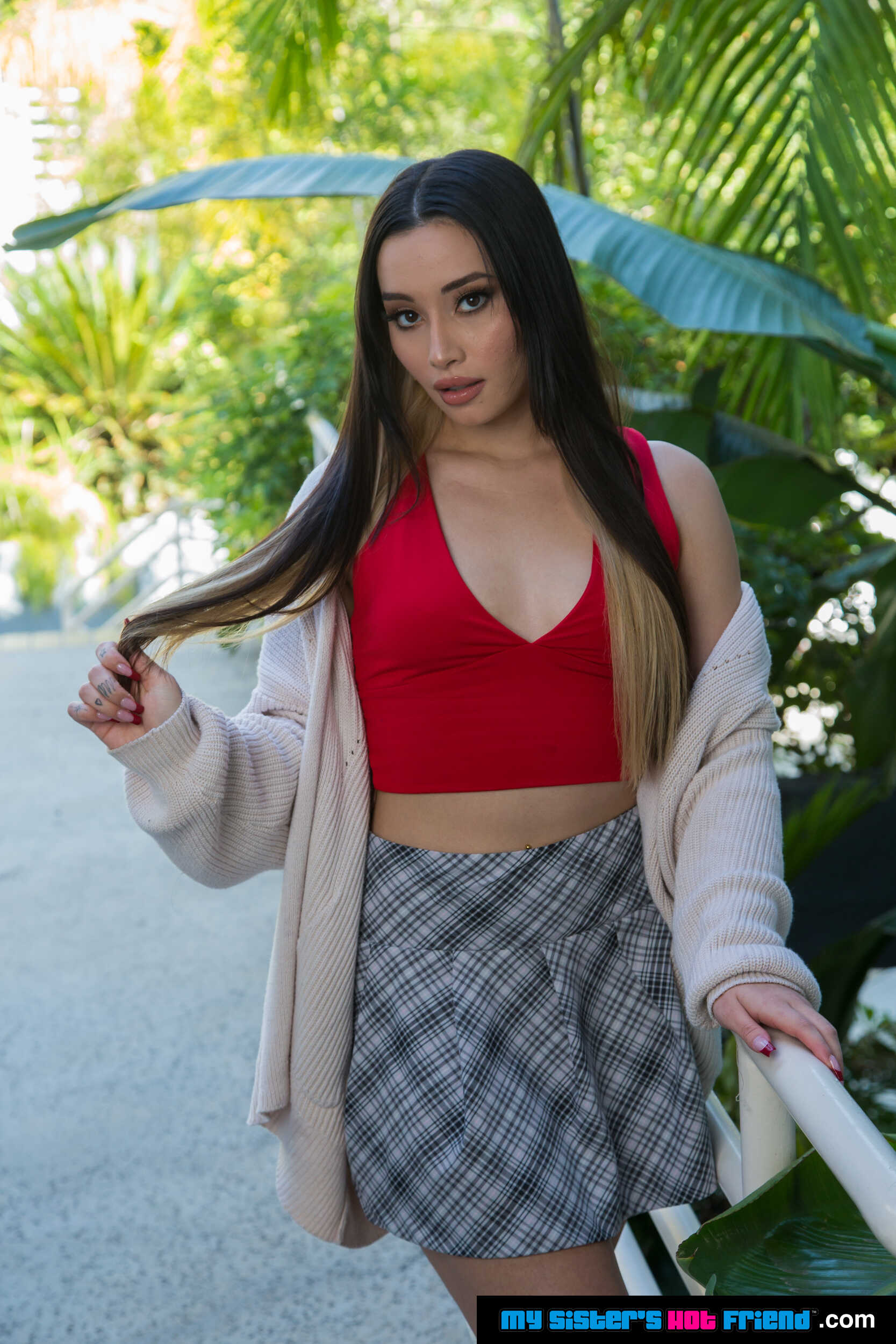 Aria Lee 内 'Naughty America' 自然的拉丁裔阿里亚·李在宿舍被朋友的哥哥操 (缩略图 209)