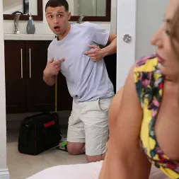 Richelle Ryan in 'Naughty America' Lets her son's friend work on her pipes!!! (Thumbnail 15)